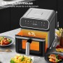 Iceagle 9L XXL Air Fryer – 2000 W Air Fryer with Double Resistance | Oil-Free Air Fryer with Window, 12 in 1, DIY Function, 360°