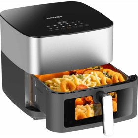 Iceagle 9L XXL Air Fryer – 2000 W Air Fryer with Double Resistance | Oil-Free Air Fryer with Window, 12 in 1, DIY Function, 360°