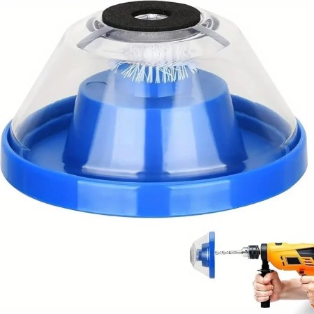 TECHZOCO Extractor de Polvo para Taladro, Colector De Polvo Para Taladro, Aspirador de Polvo para Taladro, Recogedor de Polvo