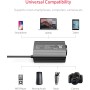 BESTEK - Convertidor de 12 V, 220 V, 230 V, 200 W, Transformador de tensión, 4 Puertos USB y 2 enchufes UE, Cargador de Coche