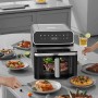Iceagle 9L XXL Air Fryer – 2000 W Air Fryer with Double Resistance | Oil-Free Air Fryer with Window, 12 in 1, DIY Function, 360°