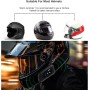 Ejeas V6 Pro Intercomunicador Bluetooth para Motocicletas, Gama Comunicación Intercom de 1200m, intercomunicador Casco Moto,