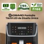 XXL Air Fryer 8.5 L with LED Touch Screen, 12 Functions, Oil-Free Fryer with Window, Dishwasher Safe, 1785 W Air Fryer –