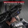 XGP X1 Auriculares Casco Moto, Bluetooth V5.3 con Asistente de Voz, Altavoces de Casco de 40 mm, con Impermeabilidad IP67,