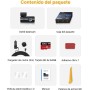 Cámara de Coche WiFi GKU Dashcam UHD 4K 2160P con Tarjeta 64G, Super Visión Nocturna, WDR, Diseño Ultra-Compacto, Gran Angular