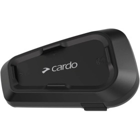 Cardo Spirit HD Motocicleta 2 Vías Bluetooth Sistema intercomunicador, Negro, Individual