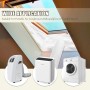FERRGIA Kit Sellado Ventana Aire Acondicionado Portátil 400cm,Sello Universal para AC Móvil/Secadora,Fácil Instalación Sin