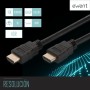CABLE EWENT SOHO HDMI A/M- HDMI A/M V1.4 1.0M NEGRO/ORO