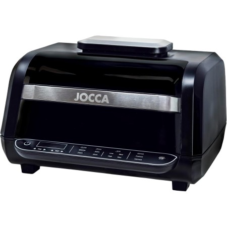 JOCCA - 7L Hot Air Fryer | Large Capacity Oil-Free Fryer | Air Fryer 7 Liter| Timer| Adjustable Temperature| Touch Screen| 8