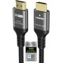 Ubluker 10K 8K 4K Cable HDMI 48Gbps 1.5M, Certificado Ultra Alta Velocidad HDMI® Cable 4K 240Hz 144Hz 8K60Hz 0.01ms HDR10+ ARC