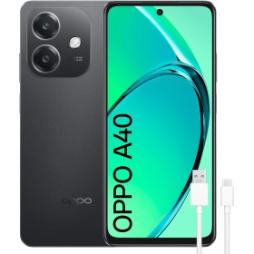 OPPO A40 - Smartphone Libre, 8GB(4GB+4GB) 128GB, Pantalla HD+ LCD 6.7", Cámara 50+2+8 MP, Android, Batería 5100mAh, Carga Rápida