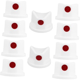 Homoyoyo 10 Boquillas Spray Para De Aerosol Accesorios Para Pintura Válvula De Botón Para