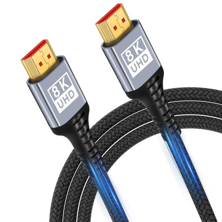 Cable HDMI 2.1 3M 8K,48Gbps cable HDMI de ultra alta velocidad 8K@60Hz 4K@120Hz 7680P,HDMI 2.1 admite HDR10 eARC 3D HDCP 2.2 y