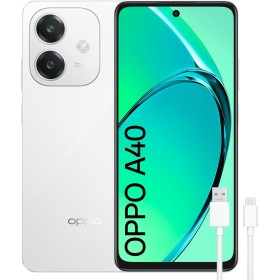 OPPO A40 - Smartphone Libre, 12GB(6GB+6GB) 128GB, Pantalla HD+ LCD 6.7", Cámara 50+2+8 MP, Android, Batería 5100mAh, Carga