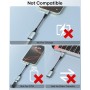 familaha Adaptador de Lightning a USB C Audio, USB C Macho a Lightning para Auriculares, Adaptador Type C a Lightning para