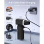 Electric Dust Blower, Compressed Air Duster Powerful Stepless Speed Adjustable 180000 RPM Large Capacity Battery Compressed Air