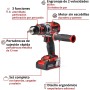 Einhell Atornillador inalámbrico TE-CD 18 Li-i Brushless Power X-Change (con función de impacto, Li-Ion, 18 V, 2 velocidades, 60