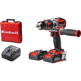 Einhell Atornillador inalámbrico TE-CD 18 Li-i Brushless Power X-Change (con función de impacto, Li-Ion, 18 V, 2 velocidades, 60