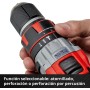 Einhell Atornillador inalámbrico TE-CD 18 Li-i Brushless Power X-Change (con función de impacto, Li-Ion, 18 V, 2 velocidades, 60
