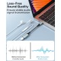 familaha Adaptador de Lightning a USB C Audio, USB C Macho a Lightning para Auriculares, Adaptador Type C a Lightning para