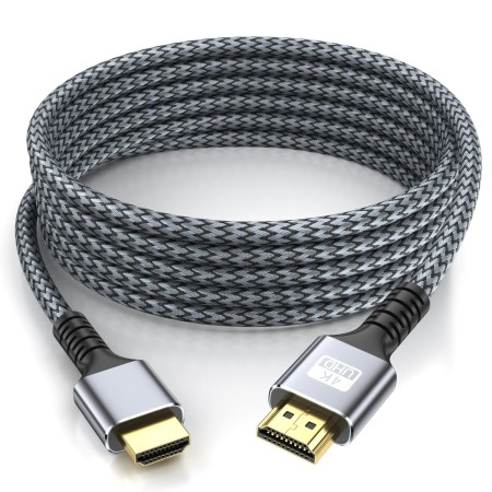 looyotul 4k Cable HDMI 10m Alta Velocidad HDMI 2.0 Cable 4K@60HZ de retorno de audio y video conector dorado 3D Arc se utiliza