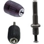 Malayas Portabrocas sin llave para Broca de Taladro y Taladradora Mandril para Taladradora Agarre de 2-13mm con Adaptador al