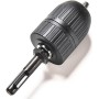 Malayas Portabrocas sin llave para Broca de Taladro y Taladradora Mandril para Taladradora Agarre de 2-13mm con Adaptador al