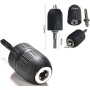 Malayas Portabrocas sin llave para Broca de Taladro y Taladradora Mandril para Taladradora Agarre de 2-13mm con Adaptador al