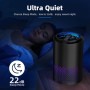 CONOPU Home Air Purifier, Air Purifier with High Efficiency Filter, Air Purifier for Allergies with Timer Function, Air Purifier