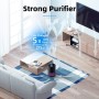 CONOPU Home Air Purifier, Air Purifier with High Efficiency Filter, Air Purifier for Allergies with Timer Function, Air Purifier