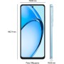 OPPO A18 - Smartphone Libre, 4GB+128GB, Pantalla HD+LCD 6.6", Cámara 8+2+5MP, Android, Batería 5000mAh, Carga 10W – Negro
