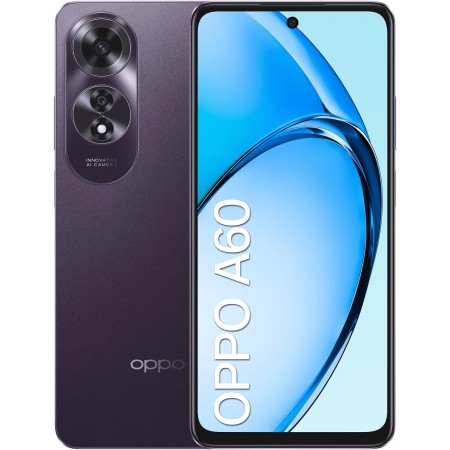 OPPO A18 - Smartphone Libre, 4GB+128GB, Pantalla HD+LCD 6.6", Cámara 8+2+5MP, Android, Batería 5000mAh, Carga 10W – Negro