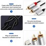 Wonvify Cable RCA Audio, Cable Cinch para i-Phone, Cable Lightn-ing a 2RCA para Teléfono Tablet PC Reproductor de MP3, Pod,