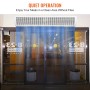 VEVOR Indoor Door Air Curtain 5ft 2 Speed 3566m³/h Wall Mount Air Curtain Indoor Fan Over Door with High Limit Switch