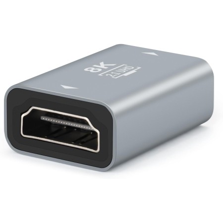 HDMI Couple 2.1, BORLTER CLAMP Madre a Madre del Extensor HDMI, 8K@60Hz/4K@120Hz Conector de Cable HDMI 3D uhd HDR ARC, Adecuado