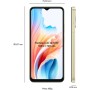 OPPO A38 - Smartphone Libre, 4GB+128GB, Pantalla FHD+LCD 6.6", Cámara 50+2+5MP, Android, Batería 5000mAh, Carga Rápida 33W –
