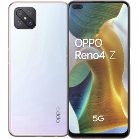 OPPO Reno 4Z 5G - Smartphone 128GB, 8GB RAM, Dual SIM, Carga rápida 65W - Blanco