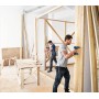 Bosch Professional 18V System GSB 18V-21 - Taladro percutor a batería (55 Nm, 1800 rpm, 2 baterías x 2.0 Ah, set 40 puntas, en