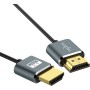 Twozoh Cable HDMI Flexible y Delgado 0,5M 2 Unidades, Cable HDMI Ultrafino compatible con alta velocidad 4K&60Hz 18Gbps