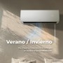 Air conditioning Split 4500 Frigorias, EVVO CLIMA cooling and heating, WIFI, Motor inverter, heat pump, class A++/A+,