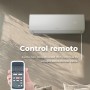 Air conditioning Split 4500 Frigorias, EVVO CLIMA cooling and heating, WIFI, Motor inverter, heat pump, class A++/A+,