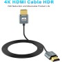 Twozoh Cable HDMI Flexible y Delgado 0,5M 2 Unidades, Cable HDMI Ultrafino compatible con alta velocidad 4K&60Hz 18Gbps