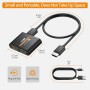 Neoteck Divisor HDMI 4K HDMI Splitter 1 Entrada 2 Salidas Admite 3D y 4K x 2K (30hz) para Monitores Dobles Duplicar/Espejar con