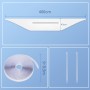 Sealed Window Air Conditioning 400 cm, Portable Air Conditioner Window Kit Double Zip, Blocks Hot Air, Easy Installation, for