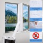 Sealed Window Air Conditioning 400 cm, Portable Air Conditioner Window Kit Double Zip, Blocks Hot Air, Easy Installation, for