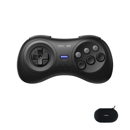 Soporte de mando Bluetooth 8BitDo M30 para Nintendo Switch/Windows 10/