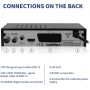 TDT HD Receptor, Decodificador Terrestre, TDT Full HD -DVB-T2 - Compatible con HEVC265 - Digital Full HD 1080p/ Dolby/MPEG-2/4,