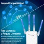 NEWFAST Amplificador Señal WiFi Repetidor WiFi, 300Mbps Amplificador Wi-Fi 2.4GHz Banda Extensor WiFi con 4 Antenas de Alta