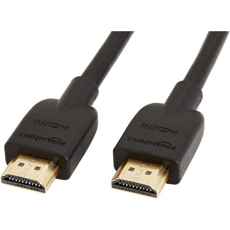 Amazon Basics Cable HDMI A CL3 de Alta Velocidad (3 m, estándar más Reciente), Negro