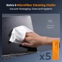 K&F Concept 2 in 1 Compressed Air Blower - 150000 RPM, Powerful Electric Dust Remover with 5000mAh Battery, Mini Compressed Air